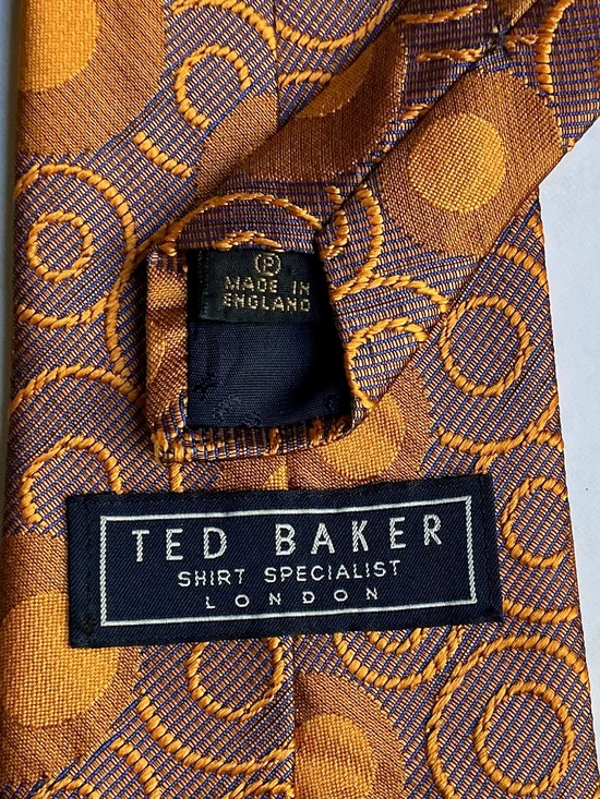 Ted Baker London Other - Ted Baker Shirt Specialist burnt orange Silk Tie Made in England 🏴